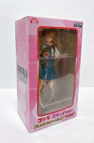 Evangelion x Godzilla Asuka Prize Figure Japan Limited Brand New Unopened - Picture 2 of 5