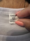 Girls White SHEIN My Only Sunshine T Shirt Size 9y — photo 2