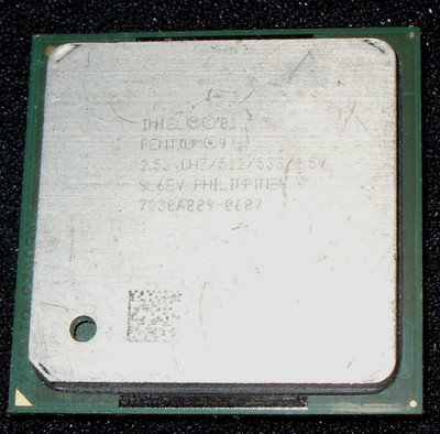 INTEL PENTIUM 4  2.53 GHz PROCESSOR, 533 MHz BUS, SL6EV, SOCKET 478, US SELLER