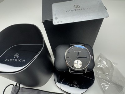 dietrich  night  black dial 17 jewels mechanical swiss made  wristwatch   $3995