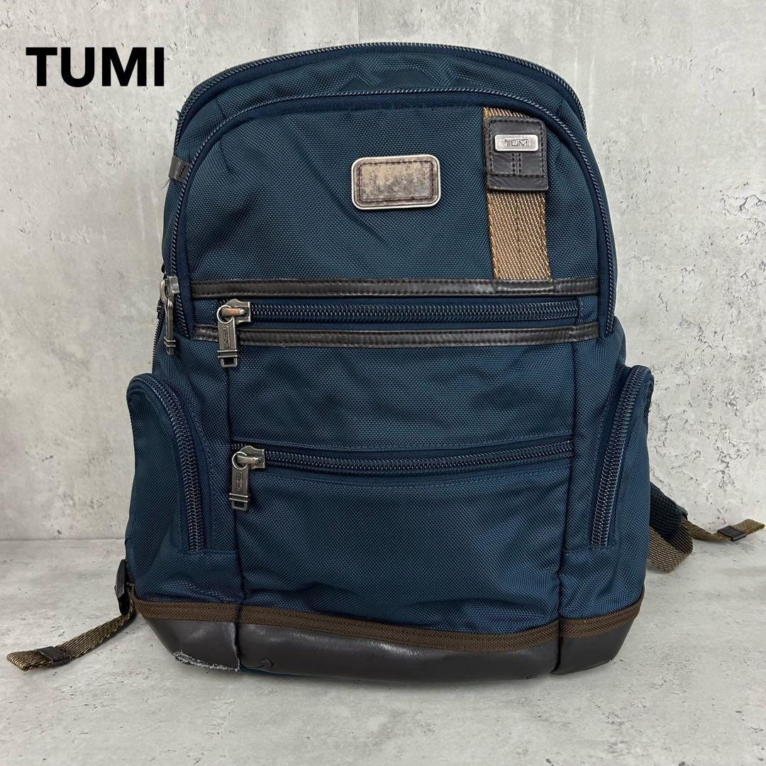 TUMI ALPHA BRAVO リュック・バックパック ネイビー TUMI＞ALPHA BRAVO 「サーチ」バックパック /ネイビーコーテッド