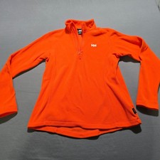 Helly Hansen Womens PolarTec Quarter Zip Fleece sweater Large outdoor layer