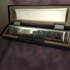 Harmonica with Case, Concert or Diatonic, Used EE6