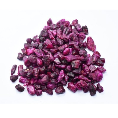 Certified Red Ruby 156 Ct Natural Earth Mined Uncut Rough Loose Gemstone Lot