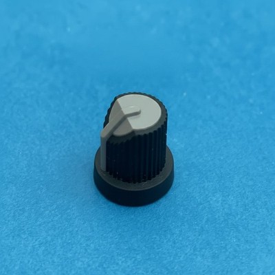 [FRS] CRATE GX-15R GX-20M Guitar Amp Mixer Part: Knob Cap Cover Slanted Gray