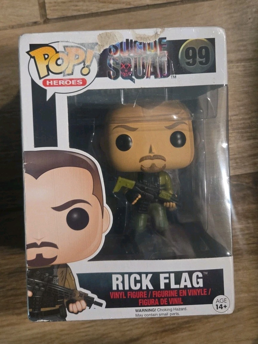 En Oferta Funko Pop Heroes Dc Suicide Squad Rick Flag #99