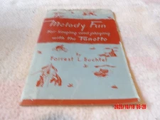 Vintage Melody Fun Book For Singing & Playing With The Tonette Forrest L Buchtel