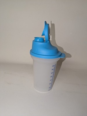 Tupperware Shake-It 350ml Meßecher, Blau,Neu,Shaker