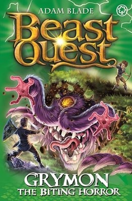 Adam Blade - Beast Quest  Grymon the Biting Horror   Series 21 Book 1  - J245z