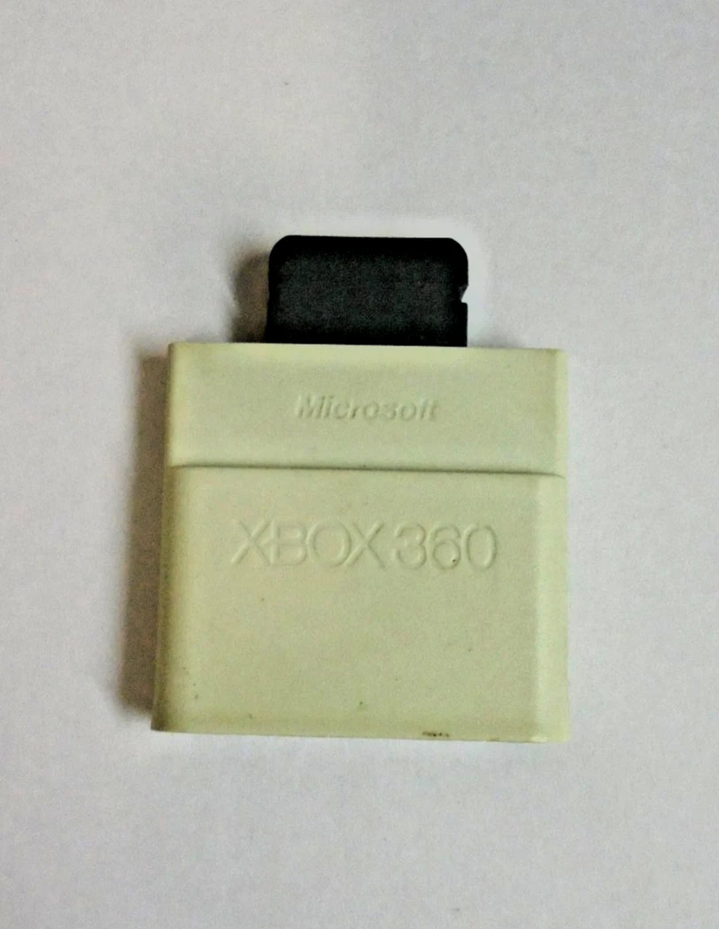 Carte Mémoire Officielle Microsoft Xbox 360 - 256 Mo (Blanche, Occasion)
