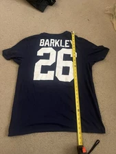Saquon Barkley #26 Penn State Nittany Lions Nike Tee Jersey Shirt Adult XL