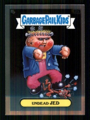2020 Topps Chrome Garbage Pail Kids #112b Undead Jed TW6036