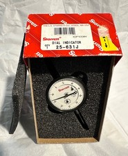Starrett 25-631J Dial Indicator 0-1.000" Range, 0-50 Dial Reading