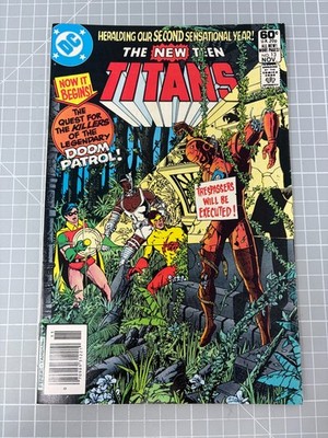 DC Comics New Teen Titans #13 Vol 1 1980 - Vintage Copper Age Comic Book