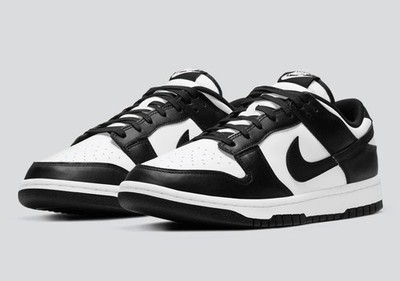 Nike Dunk Low Retro Panda EU 44,5 US 10,5 BLACK WHITE NEU OVP