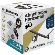 ANHÄNGERKUPPLUNG für VW Golf VI 11-16 abnehmbar GDW +7pol E-Satz spezifisch