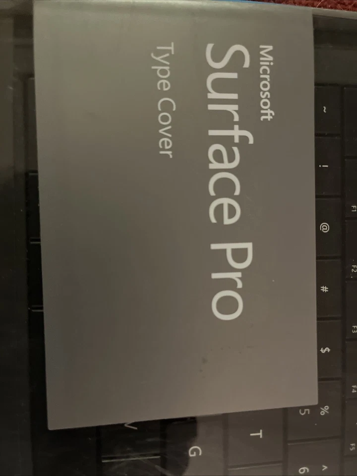 Cubierta tipo 3 para Microsoft RF2-00001 Surface Pro - negra Foto 2 de 4