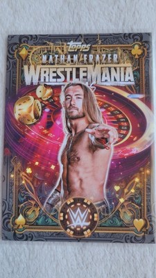 Nathan Frazer WWE Wrestlemania 42 Topps Trading Card Las Vegas wrestling