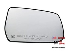 APA Replacement Mirror Glass Heated with Backing Plate Passenger Side Heated