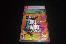 Nintendo Switch Game Case Only Just Dance 2025 Edition Limited Edition