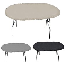 For Oval Shape Poker Table Protector Dust Cover Made with Oxford Fabric