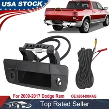 Tailgate Handle Rear View Backup Camera For 2009-2017 Dodge Ram 1500 2500 3500
