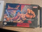 Breath of Fire SNES - TRUE COMPLETE CIB - Original World Map & Stat Chart - Mint