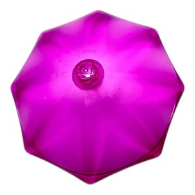 LEGO Umbrella 6x6 Transparent Medium Violet 4094 Round Parabolic Parasol NEW