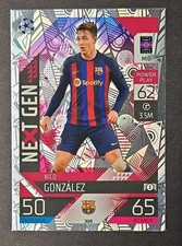 Topps Match Attax González Barcelona Kimmich Bayern Becker Liverpool 3-Card Lot