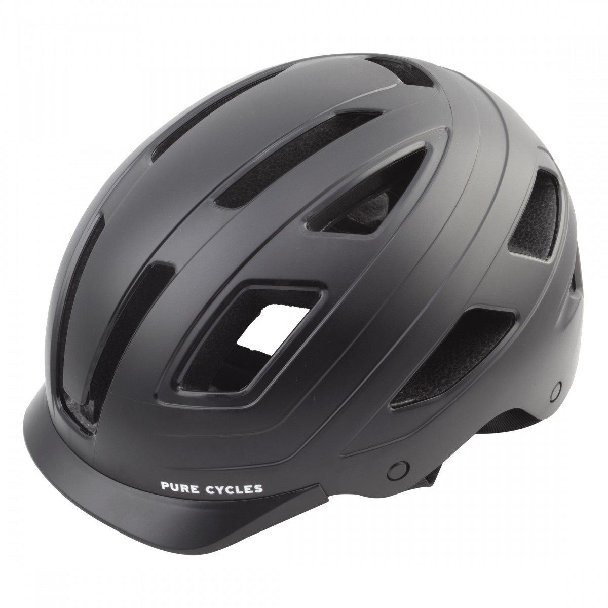 Pure Cycles Urban-Lite UrbanCommuter Helmet LGXL 23-14-24in Black 10190₽