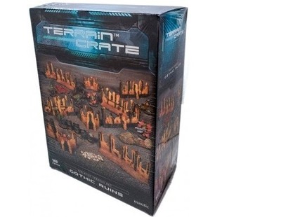 Gothic Ruinen - Gelände Kasten - MANTIC GAMES - Neu