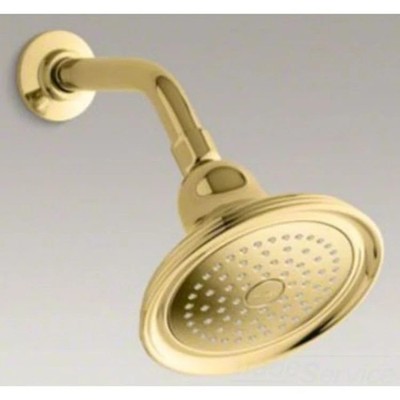 Kohler 10391-AK-PB Devonshire Single-Function Shower Head with Katalyst Tech