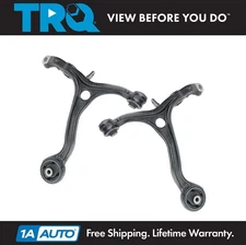 TRQ Front Lower Control Arm w/ Bushings Left & Right Pair for Honda Accord TSX
