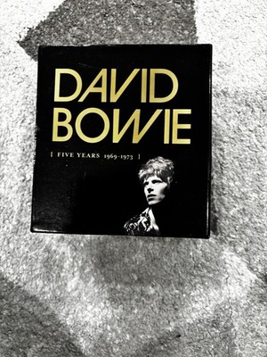 David Bowie Five Years 1969-1973 12CD Box Set Complete Parlophone VG