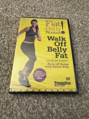 FLAT BELLY WORKOUT WALK OFF BELLY FAT - DVD (2009) Sealed New