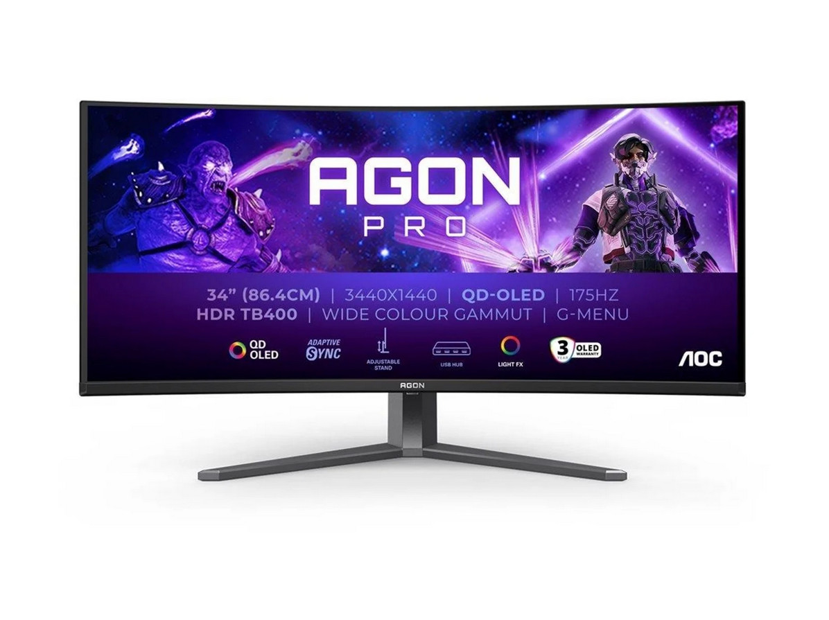 Joom Super Merchant Monitor Aoc 34 Ag346ucd Qd-Oled Wqhd 175Hz 2Xhdmi Dp 4Xusb Lautsprecher - Bild 2