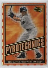 2000 Upper Deck Ionix Pyrotechnics Derek Jeter #P10 HOF s5j