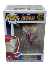 Robert Downey Jr. Signed Iron Man Funko Pop Marvel Avengers Infinity War ACOA