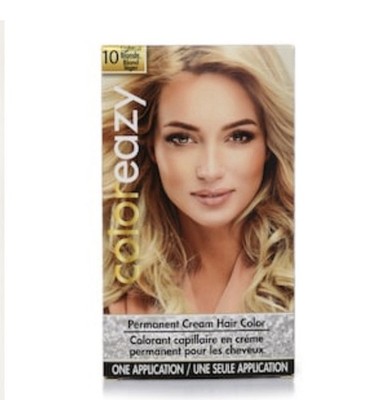 Coloreazy Permanent Cream Hair Dye Lightest Blonde