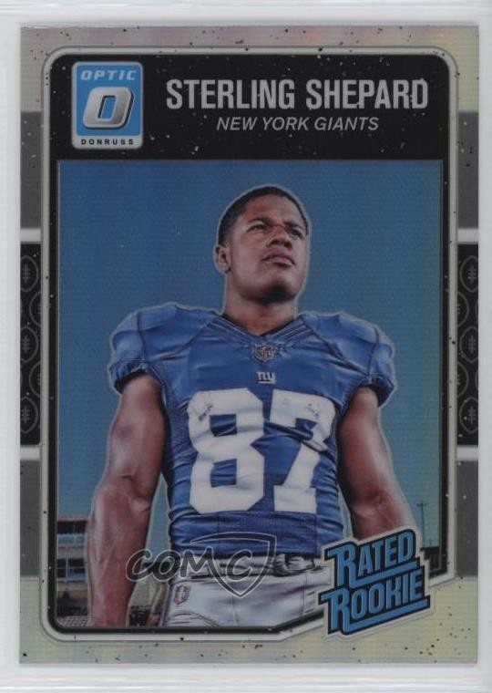 2016 Donruss Optic Rated Rookie Holo Sterling Shepard #194 zi1