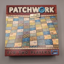 Patchwork Board Game COMPLETE By Uwe Rosenberg Quilt Strategy for