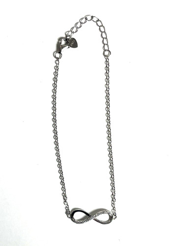 Sterling Silver Infinity Chain Bracelet