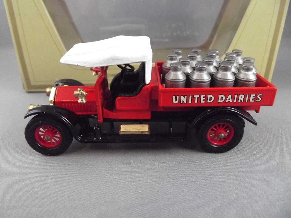 Matchbox Yesteryear Y-13 1918 Crossley Lorry CODE 3 United Dairies Excl Boxed - Image 2 of 4