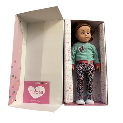 Adora Amazing Girls 18 Inch Red Hair Play Doll Girls Rule Jacket Outfit Boxed