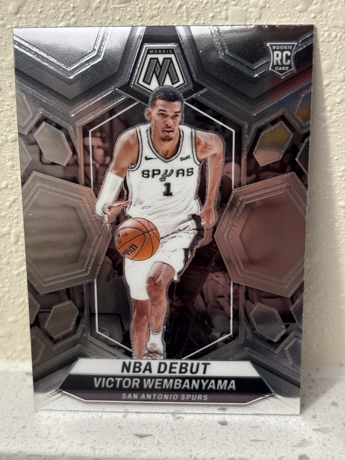 2023-24 Panini Mosaic - NBA Debut Victor Wembanyama #257 (RC)