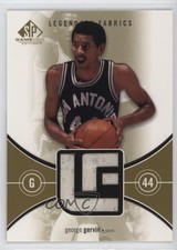 2004-05 SP Game Used Legendary Fabrics George Gervin #LF-GG HOF 3zh