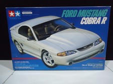 Vtg Tamiya Ford Mustang Cobra R 1993 Model Kit 124 - Parts Sealed New Open Box Vtg Tamiya Ford Mustang Cobra R 1993 Model Kit 124 - Parts Sealed New Open Box