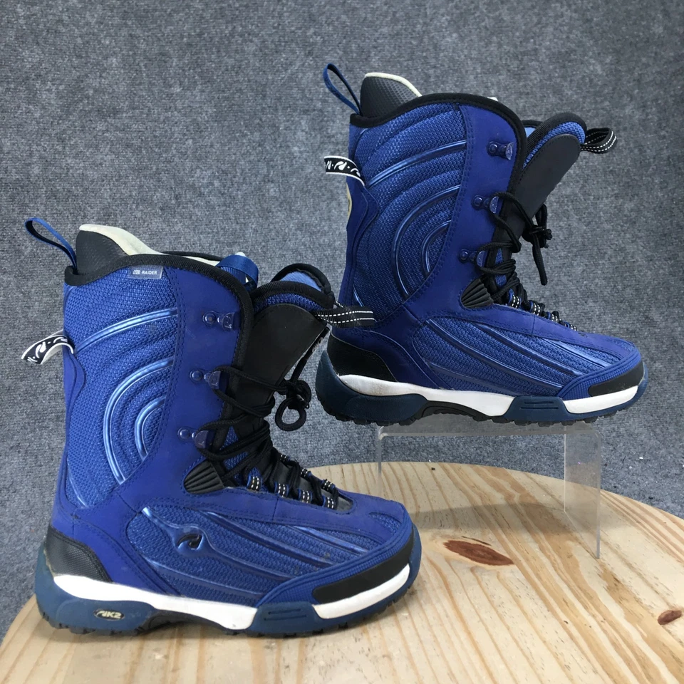 Botas K2 Para Hombres 8 Azul Surefit Raider Invierno Snowboard Toda Montaña Con Cordones Medio Foto 2 de 4