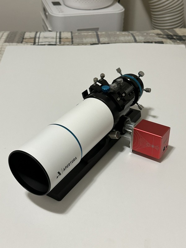 Apertura 60ED APO 360mm f/6 Refractor Telescope EXCELLENT w/ Extras