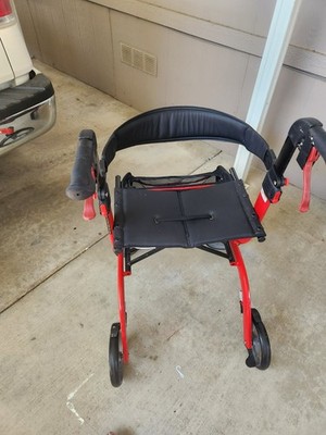 Drive F-22 Rollator Folding Mobility Walker (model GV974RD-T). | eBay